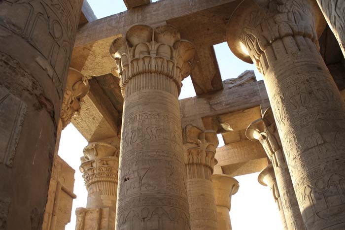 Columns at Kom Ombo