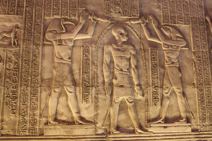 Relief at the Kom Ombo Temple