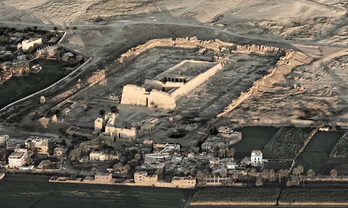 Temple at Medinet Habu