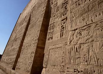 First Pylon reliefs at Medinet Habu