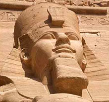 Ramses II at Abu Simbel