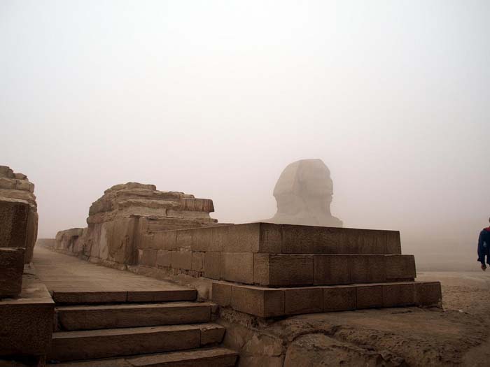 The Sphinx and Khafre's Causeway