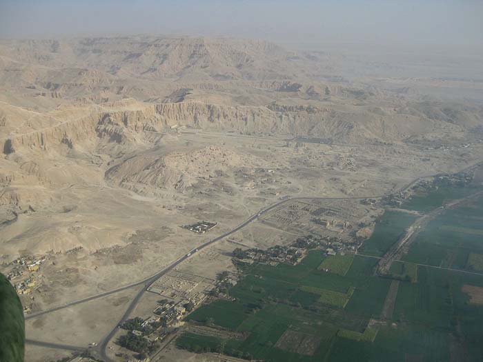 View of the Teban Necropolis